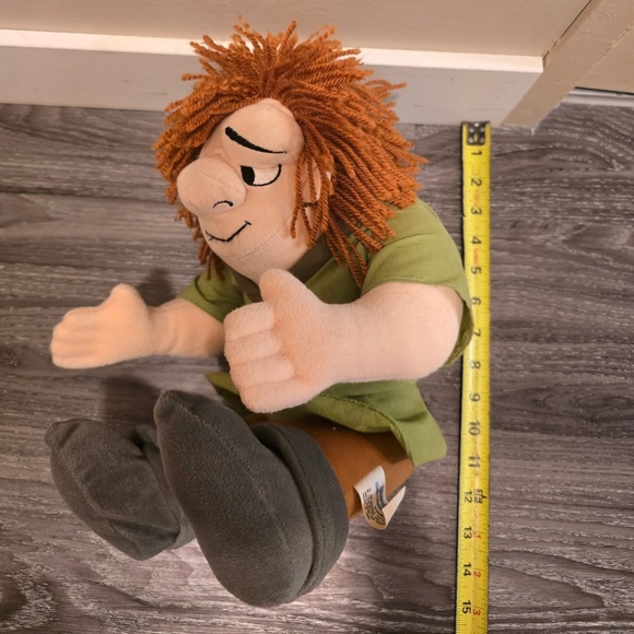 Vintage Disneyland Hunchback of Notre Dame Quasimodo Plush - Picture 3 of 3